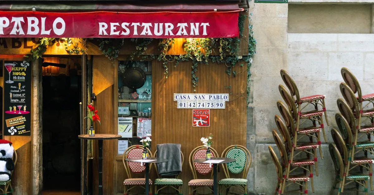 découvrez notre restaurant français accueillant, offrant une ambiance chaleureuse et des plats traditionnels savoureux pour une expérience culinaire authentique.