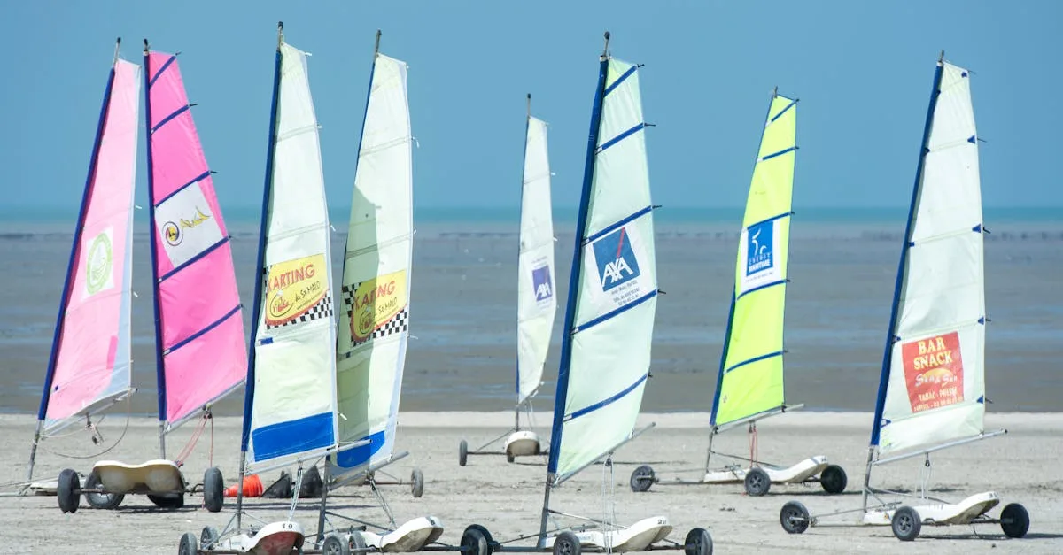 découvrez le land sailing, une activité sportive et ludique qui consiste à naviguer sur terre avec des voiles, idéale pour les amateurs de sensations fortes et de plein air.
